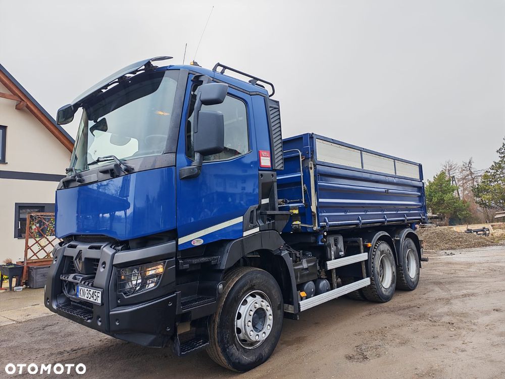 Renault Wywrotka K 380 6x4 Kipper Tipper Manual - 2