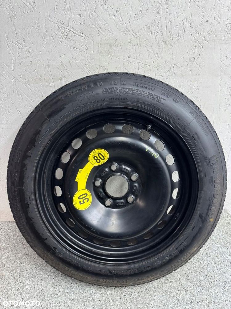 koło dojazdowe zapasowe 115/90 r16 et 25 v40 ii 2012-2018r 30683913 - 6