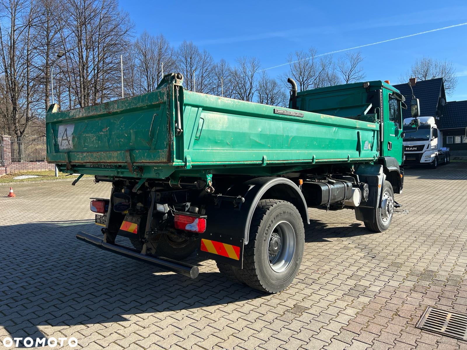 MAN 18.290 TGM wywrotka 3-str. MEILLER, 10 TON, MANUAL, 4x4! - 3