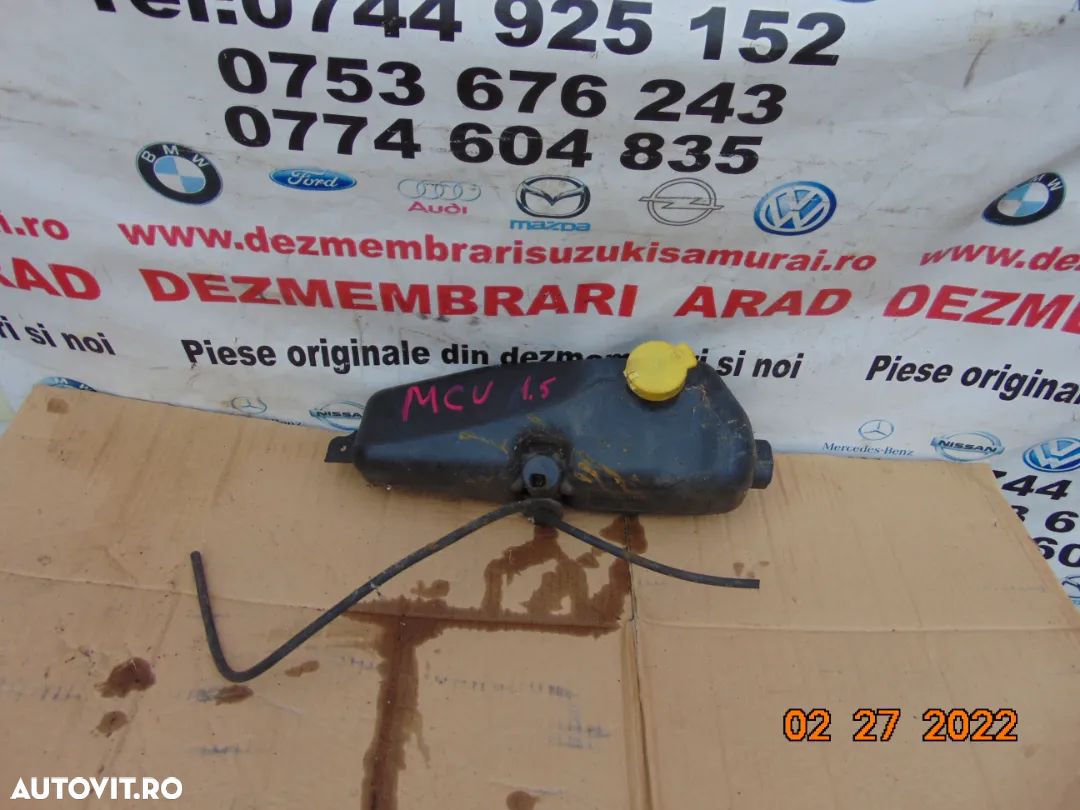 Vas stropgel dacia Logan 2 MCV 2 vas lichid parbriz - 1