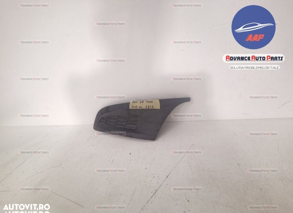 Grila stanga proiector originala in stare buna Volkswagen VW  Polo  5 - 2