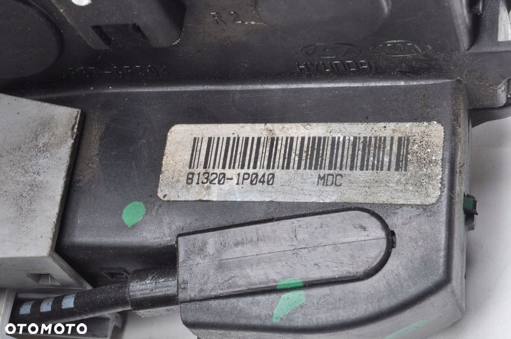 KIA VENGA ZAMEK DRZWI PRAWY PRZÓD PRZEDNI LIFT HB 5D 7 PIN 81320-1P040 - 6
