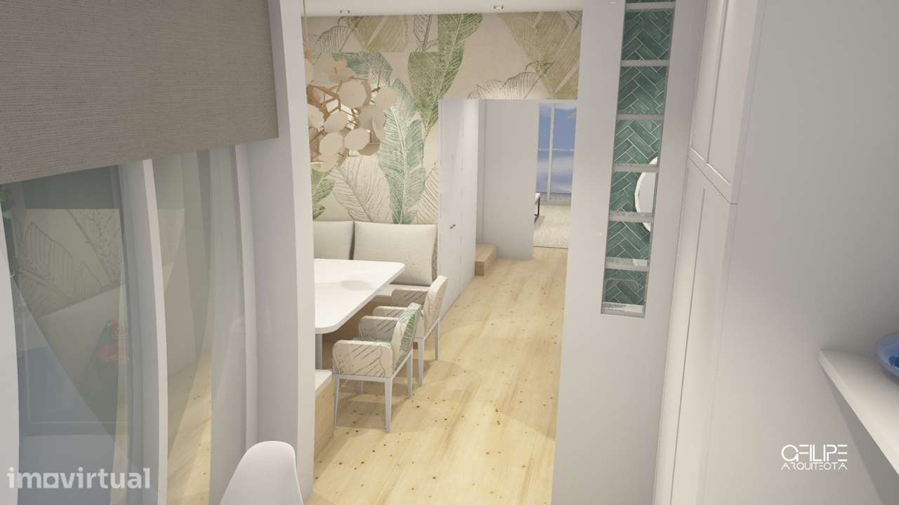 T3 Duplex com garagem para 2 carros, junto à praça 8 de maio - Grande imagem: 5/17