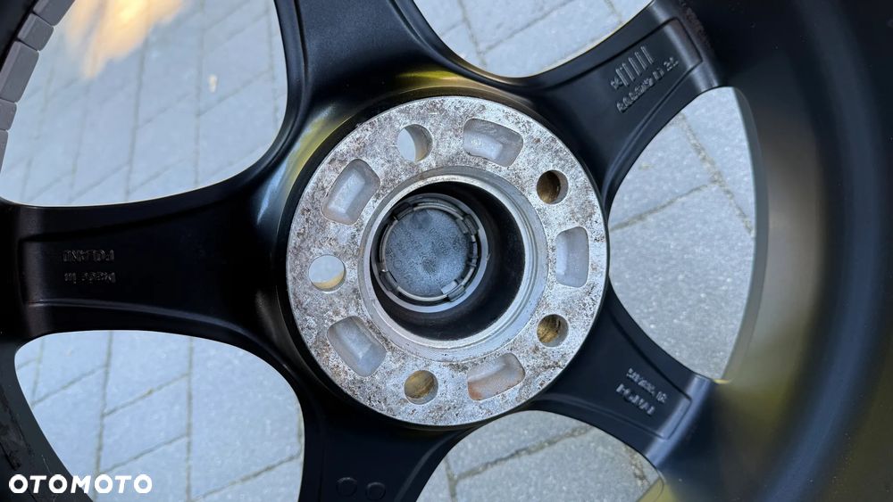 Alufelgi r17 5x112 koła aluminiowe ET35 8J Mercedes Audi Seat VW Skoda felgi Ronal r56 KBA48936 - 15