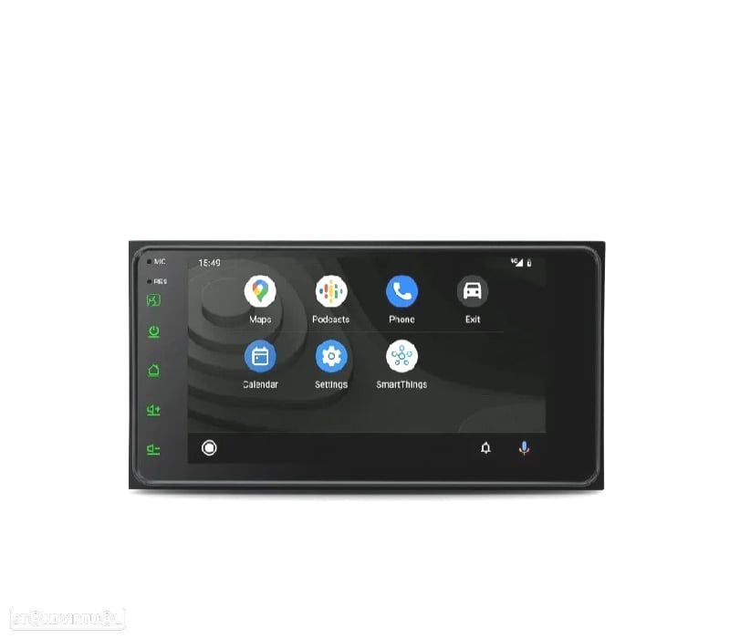 AUTO RÁDIO GPS ANDROID 13 PARA TOYOTA COROLLA RAV4 LAND CRUISER - 7