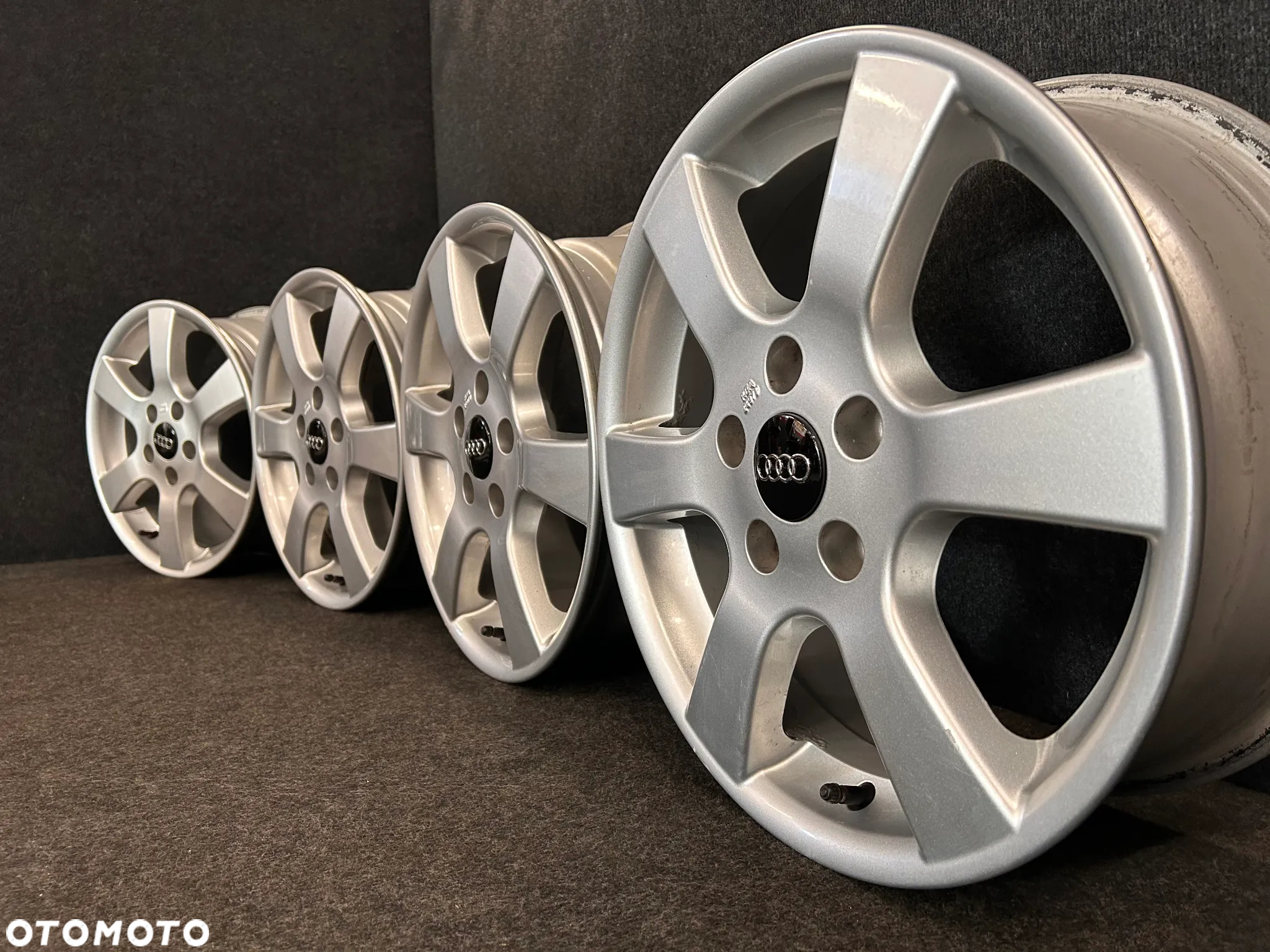 Alufelgi Audi A3 8P0, 8V0, Q3, A4 B6, B7, VW Golf 5, 6, 7, Touran, Caddy 16 cali 5x112 4szt. Ładne! - 2