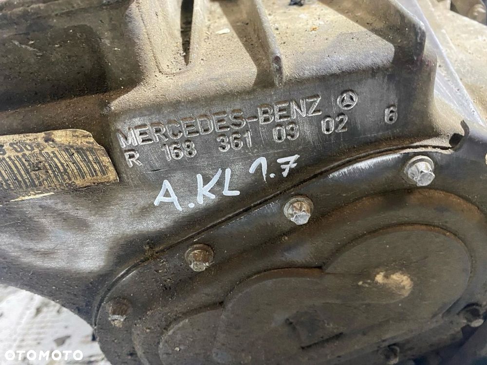 SKRZYNIA BIEGÓW MERCEDES W168 A KLASA 1.7 R1683610302 - 2