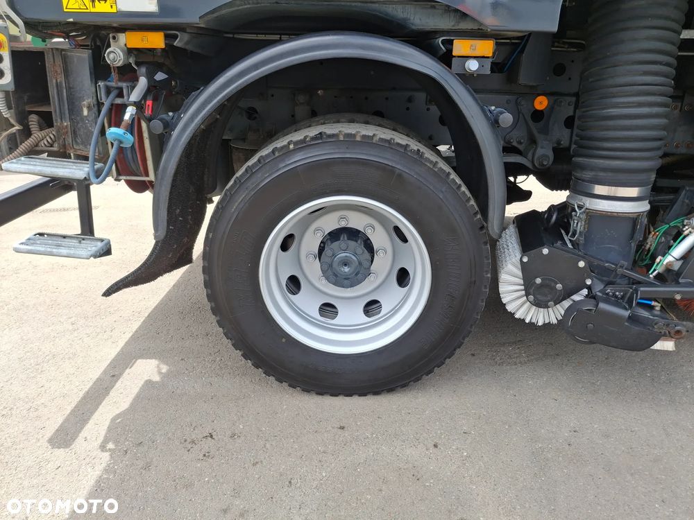 Mercedes-Benz Atego 1523 Zamiatarka Schmidt SK600 Karcher Euro 6 PM10 Listwa Wysokiego Ciśnienia 2 Silniki Szczotki L/R Rura Do Liści 2016r - 19