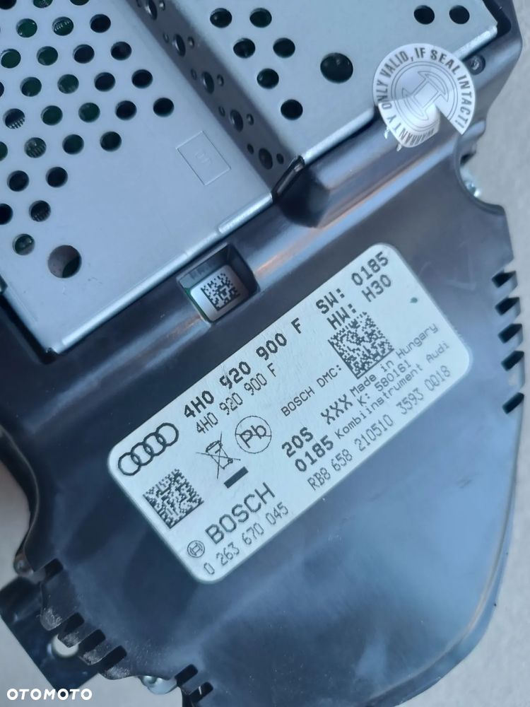 Audi A8  D4 4H 4.2 TDI AUTOMAT  2012 Licznik / Prędkościomierz 4H0920900D - 4