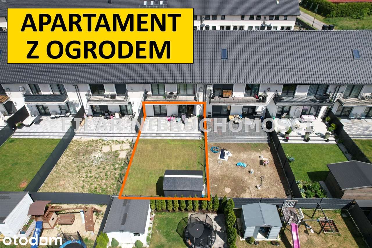 apartament 3 pokojowy z ogrodem