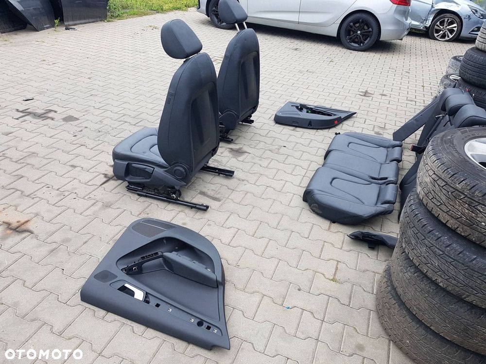 AUDI A4 B8 LIFT 11-15r KOMBI FOTELE SKÓRZANE KANAPA - 5