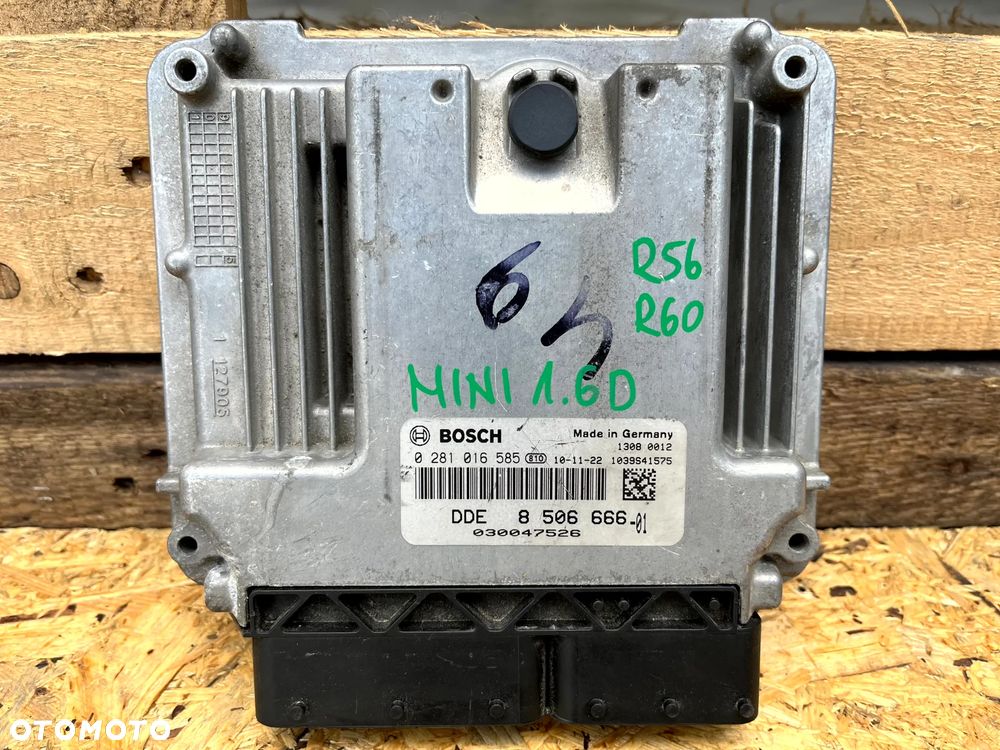 MINI COUNTRYMAN R60 1.6D ALL4 STEROWNIK KOMPUTER SILNIKA 8506666 0281016585