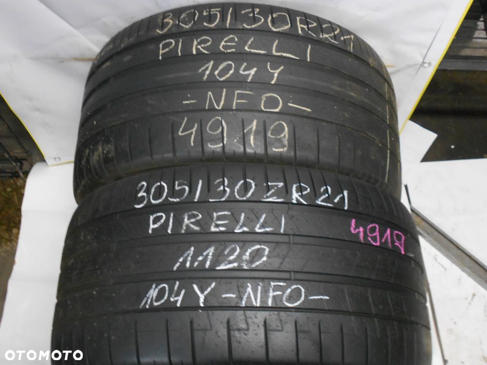 OPONY 305/30R21 PIRELLI PZERO NFO DOT 1120 /  4919 5MM - 1
