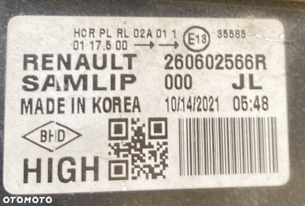 RENAULT Arkana ŁADNE ! KOMPLETNE  LAMPY PRZEDNIE REFLEKTORY LAMPA PRZEDNIA LEWA prawa Reflektor LEWY prawy PRZÓD FULL LED  LEDOWY  EUROPA FULLLED lewa prawa 260602566R   260102483R Wwa - 21