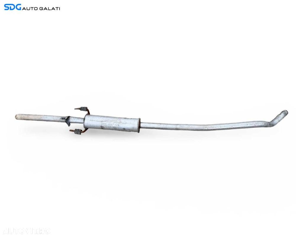 Evacuare Toba Tobe Teava Esapament Intermediara Opel Corsa C 1.2 Benzina 2000 - 2006 [LC3442] - 1