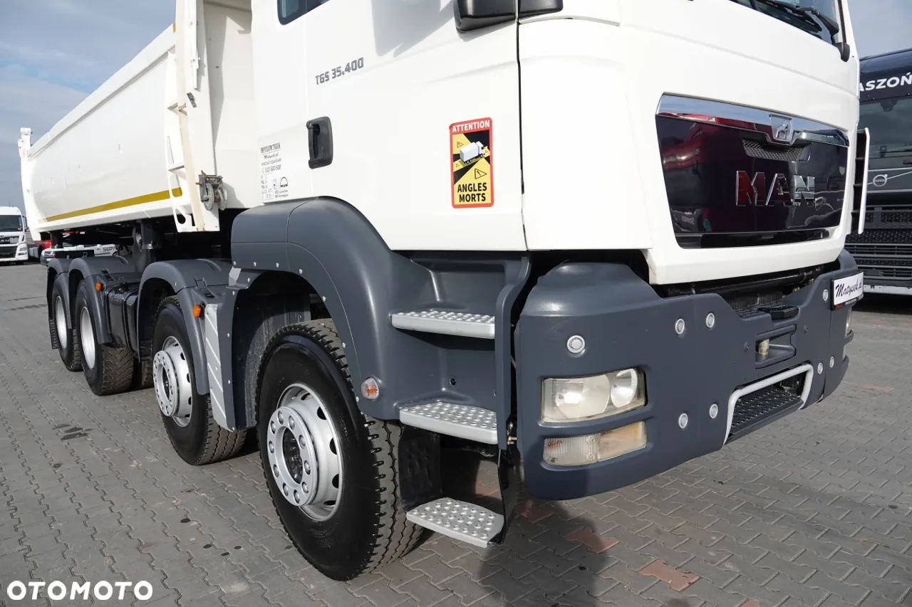 MAN TGS 35.400 / 8x4 / WYWROTKA / HYDROBURTA / BORDMATIK / EURO 5 EEV - 14