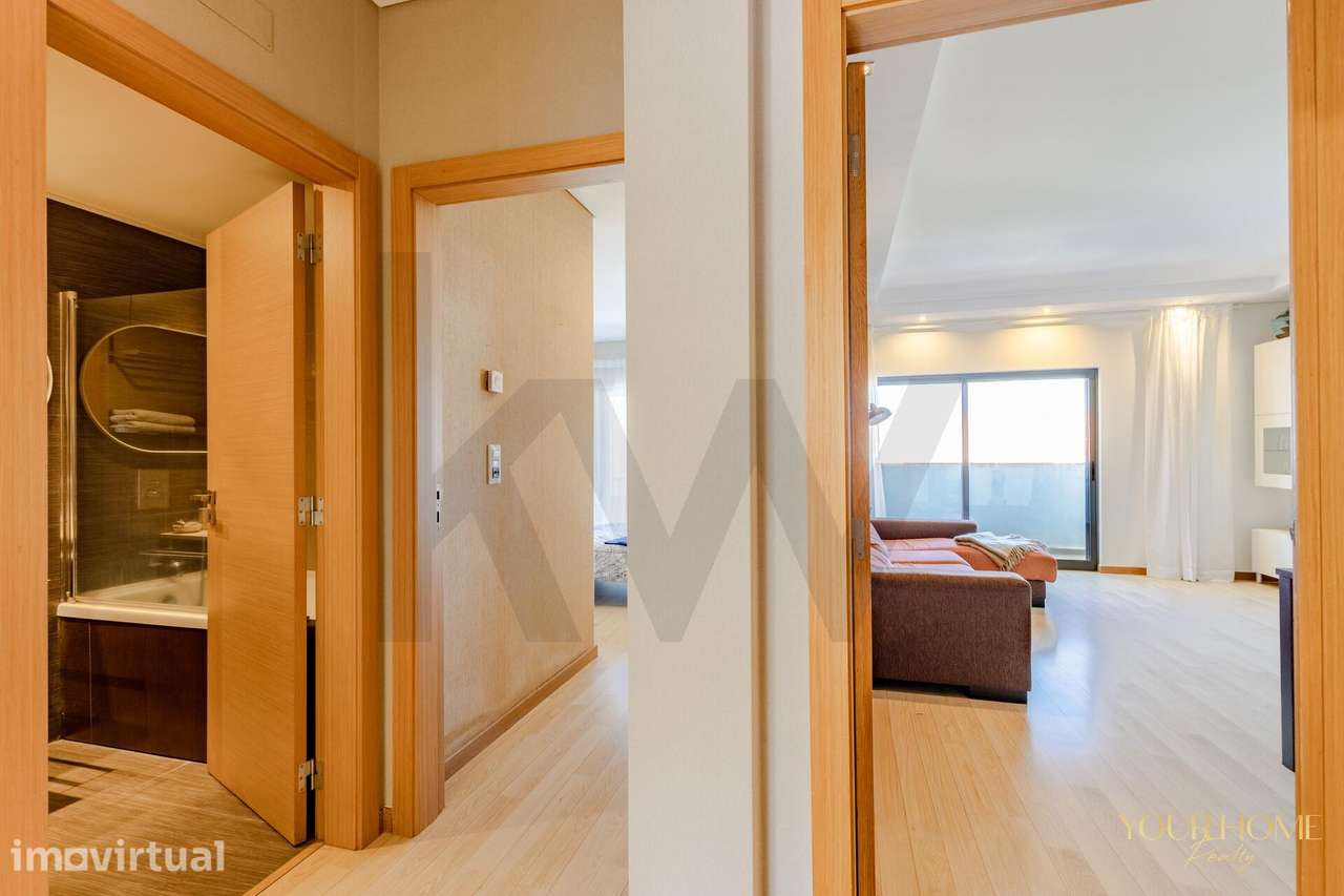 Alcochete |Apartamento T2 com Vista Rio e Ar Condicionado - Grande imagem: 5/35