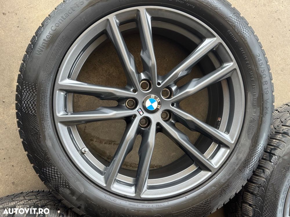 Vând jante originale BMW X3-X4 G01-G02 pe 19” cu anvelope de iarnă - 4