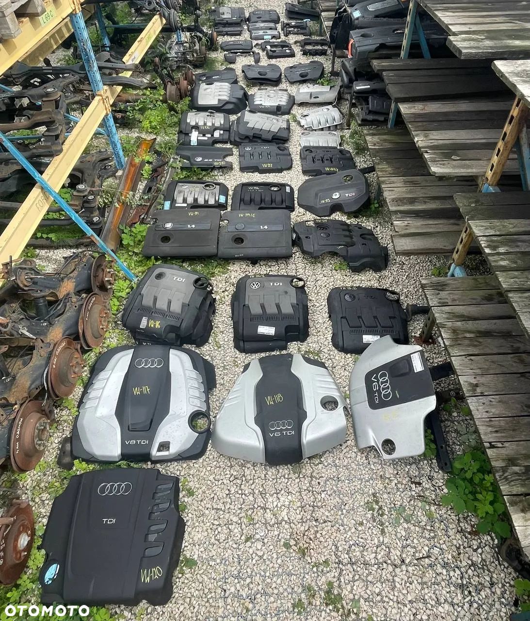 POKRYWA MASKOWNICA  SILNIKA VW VOLKSWAGEN AUDI SEAT SKODA - 1
