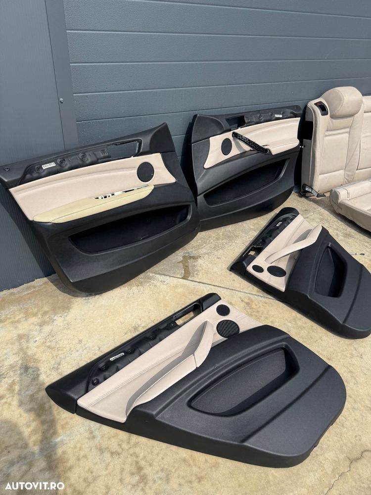 Interior scaune sport de piele bmw x6 e71 - 4