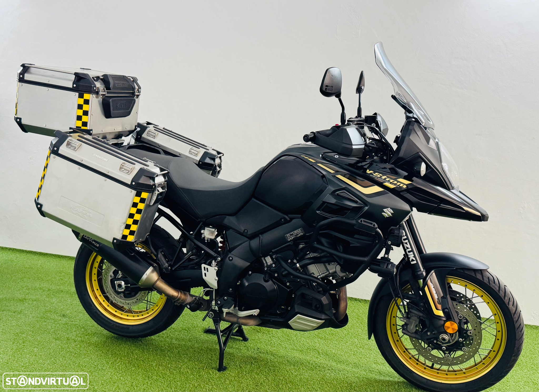 Suzuki DL VSTRON 1050 mota em excelente estado 3 anos de garantia full extras - 3