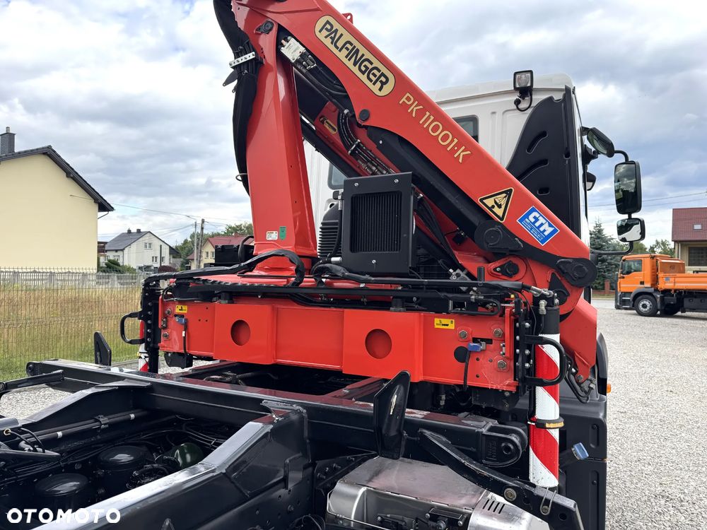 MAN TGM 18.250, PALFINGER 11001K + WYWROTKA MEILLER KIPPER, - 23