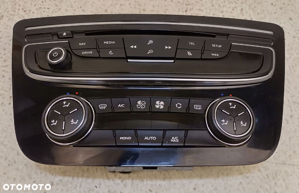 peugeot 508 1 i lift 15-18 panel nawiewu klimatyzacji - 2