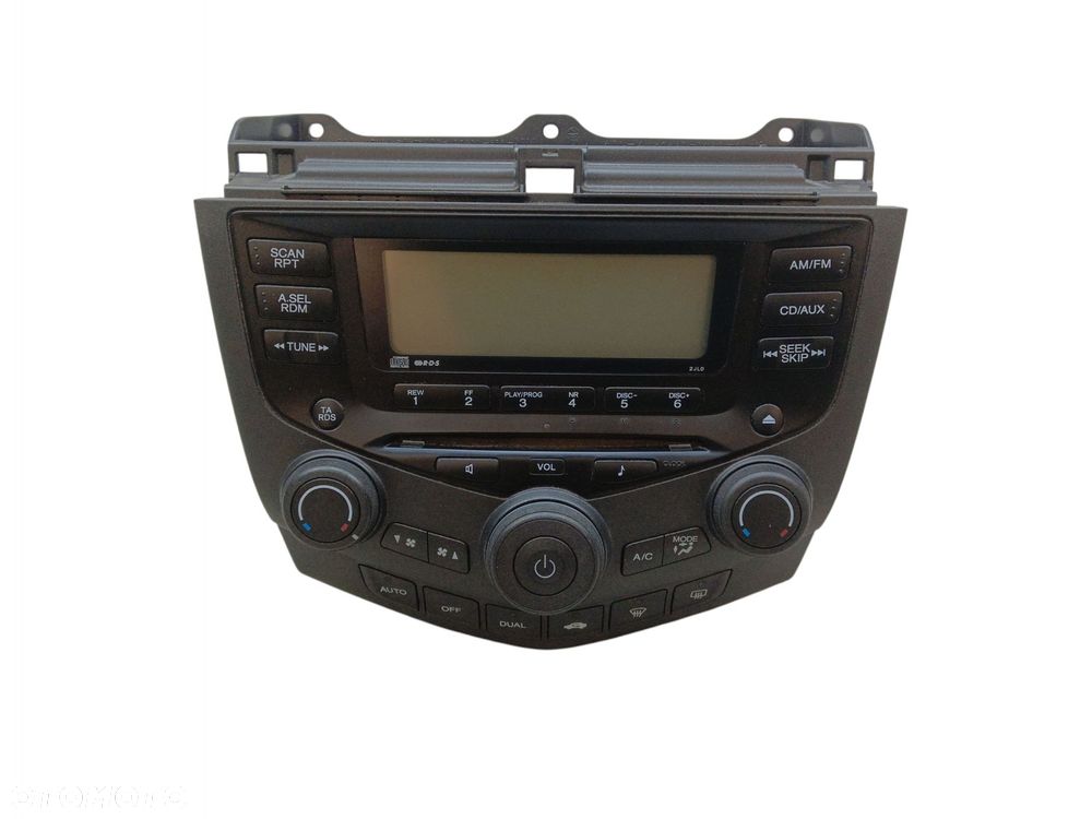 RADIO CD PANEL KLIMATYZACJI HONDA ACCORD VII 7 39050-SED-G110-M1 - 1