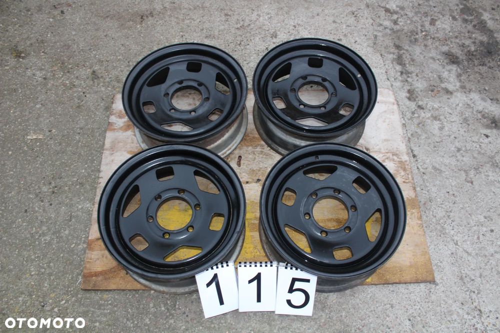 FELGI STALOWE Opel Frontera, Isuzu Troper, Terrano, Maveric, Pajero, Galloper  6x139,7Ø105  6x15 - 1