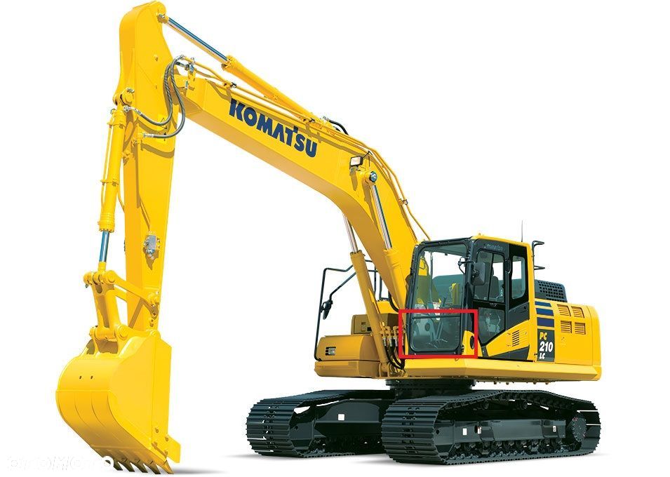Szyba Szyby KOMATSU PRZEDNIA DOLNA nr 54 - 3