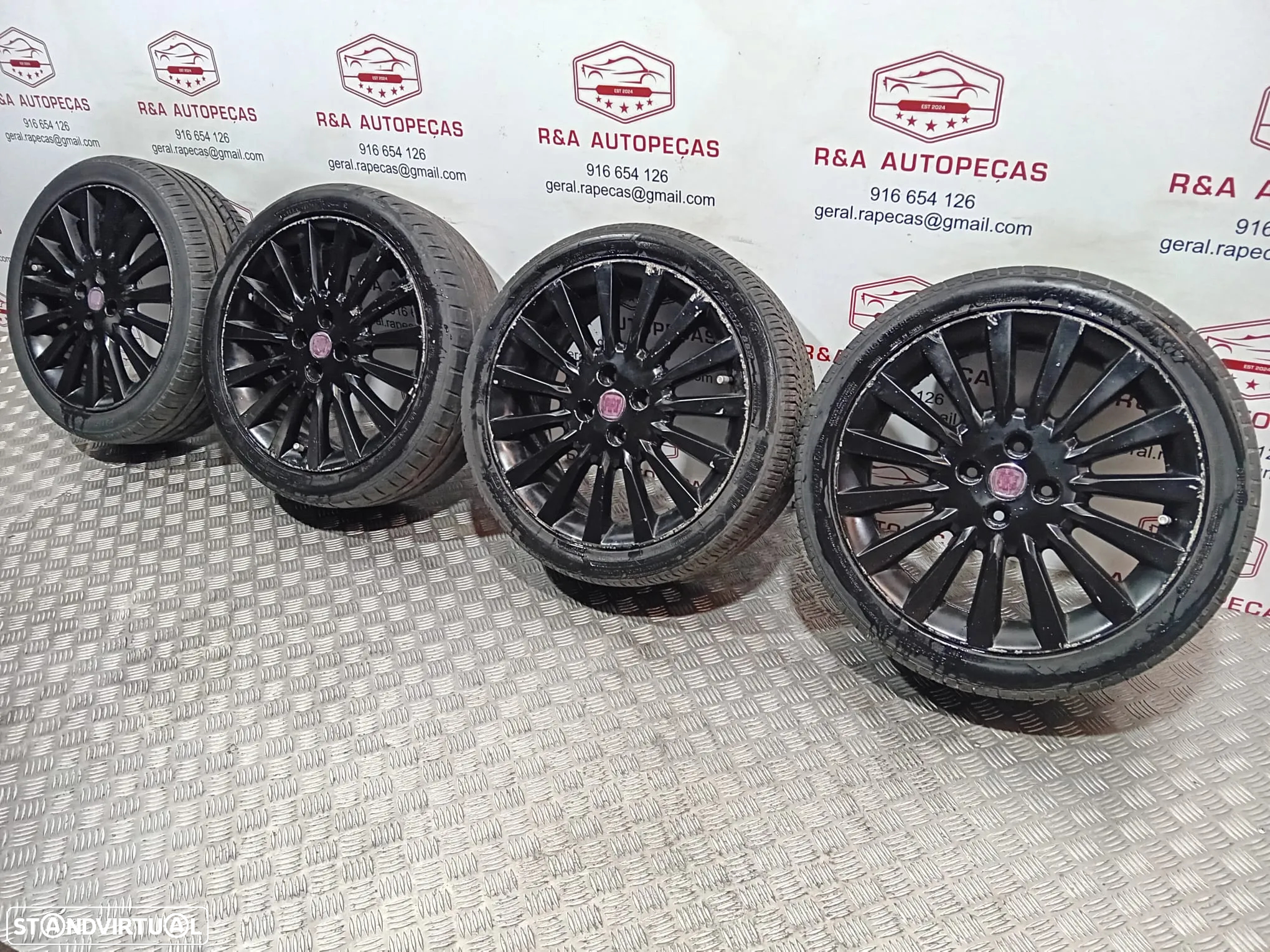JANTES ORIGINAIS  FIAT PUNTO 17 4X100 - 3