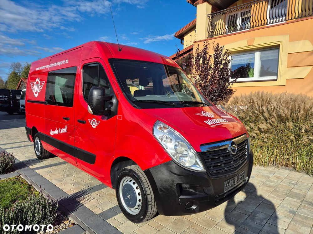 Opel MOVANO MASTERL2H2 2.3 165KM BRYGADÓWKA 7 OSÓB KLIMA SPROWADZONY - 1