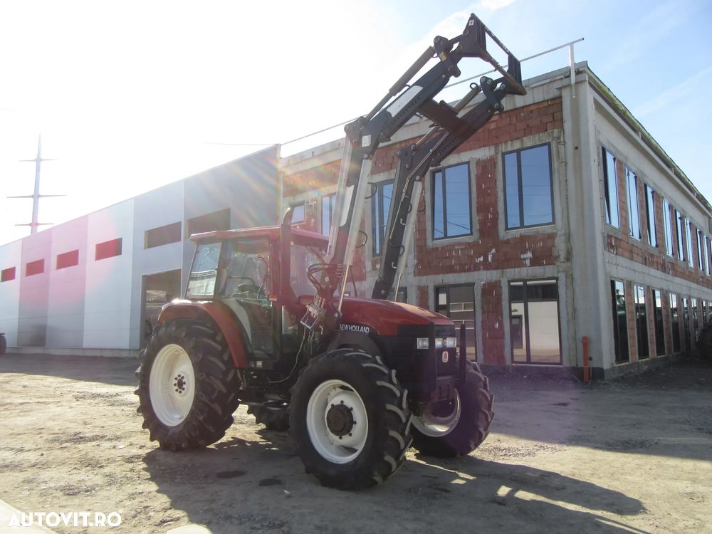New Holland M100 cu incarcator frontal - 15