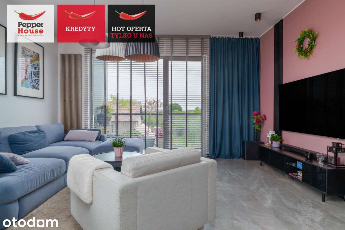 4 pokoje + garderoba | Klimatyzacja | Balkon 19m2