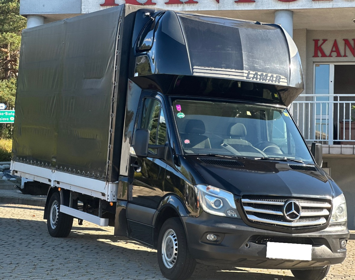 Mercedes-Benz Sprinter 319 CDI V6 Plandeka 10ep Kabina Sypialnia Kurnik Webasto Salon PL - 3