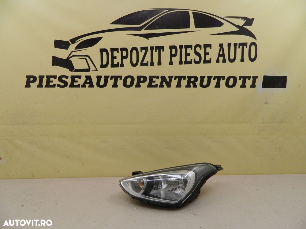 Far stanga Hyundai I10 Halogen, 2015, 2016, 2017, 2018, 2019, cod origine 92101-B9300. - 2