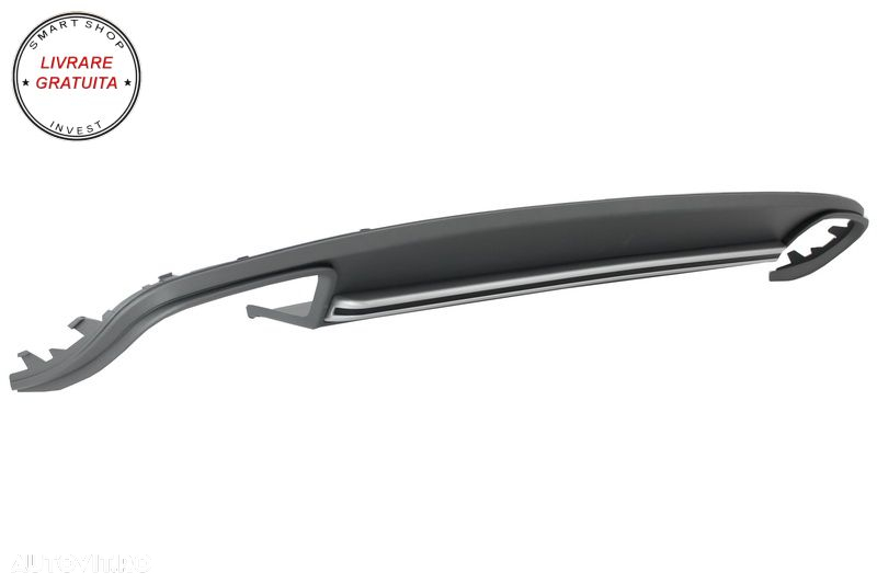 Difuzor Bara Spate Audi A4 B8 Facelift (2012-2015) Sedan Avant S4 Design- livrare gratuita - 3