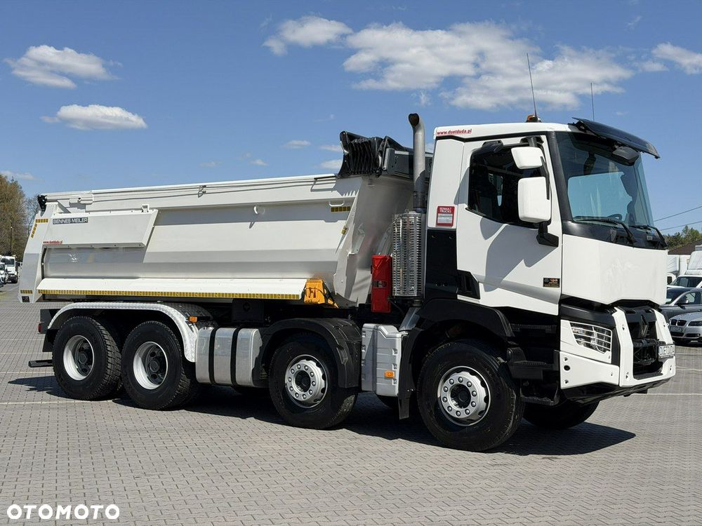 Renault C 460 Comfort 8X4 Wywrotka TYLNOZSYPOWA MEILLER KIPPER P436 - 18