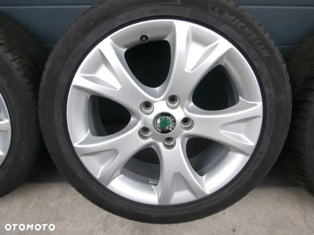 FELGI KOŁA SKODA OCTAVIA II SUPERB 1z0601025Q VW GOLF V VI PASSAT B6 B7 5X112 17 7X17 ET54 225/45R17 - 3