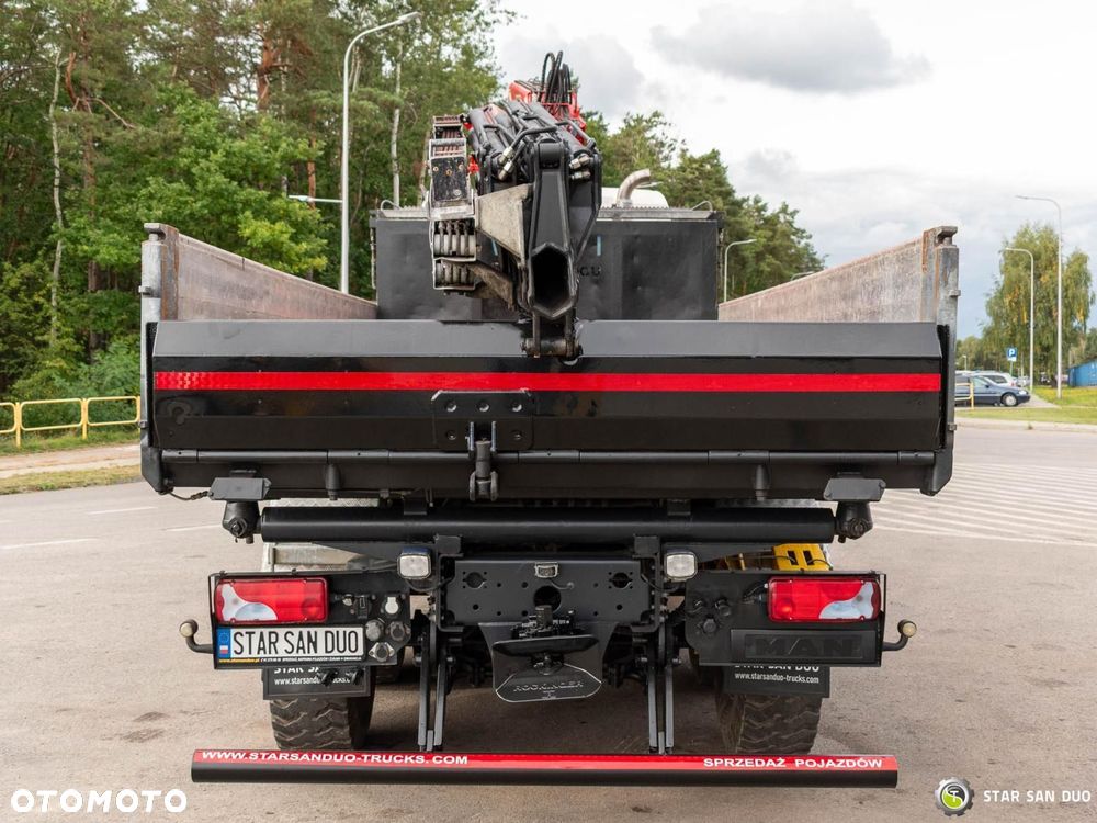 MAN TGS 33.440 6x6  FASSI F245A.0.26 E-ACTIVE HDS Żuraw Wywrotka Hydroburta - 25