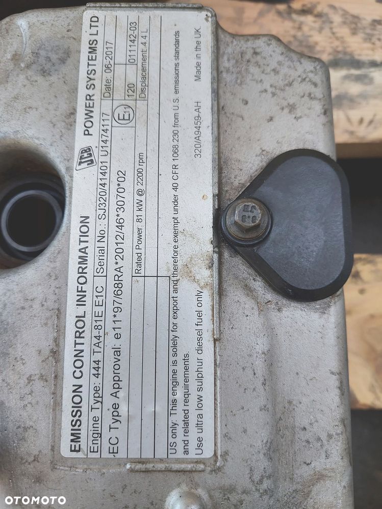 Silnik w całości na części JCB 444 TA4-81E E1C [4-CYLINDROWY][PGI 51109] - 17
