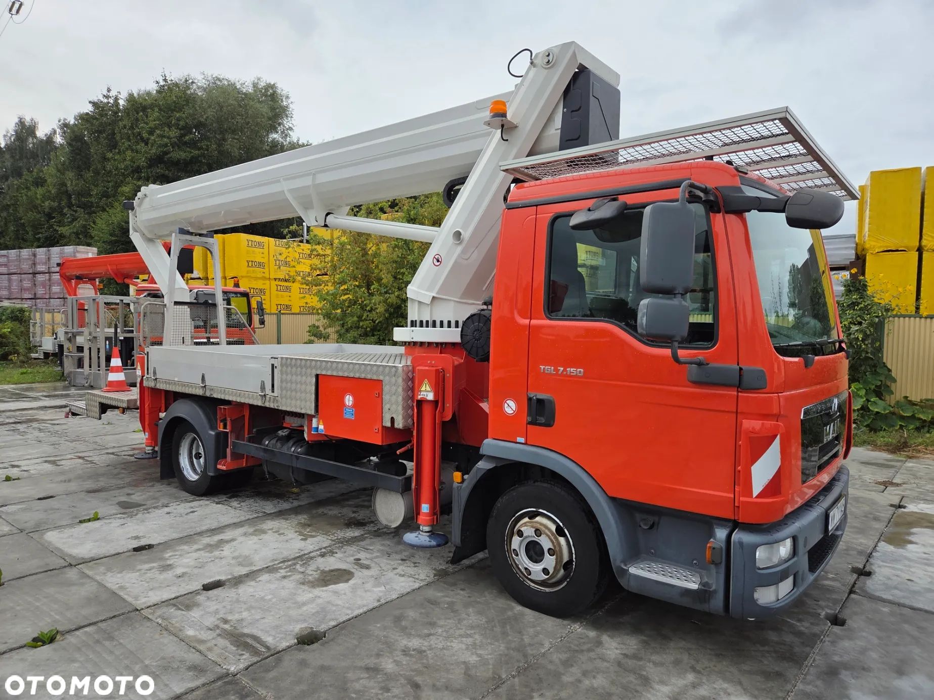 MAN TGL 7.150 - 33 m RUTHMANN T 330 Podnośnik koszowy montażowy ZWYŻKA WUMAG Palfinger jak WT 300 GSR Multitel Bronto Skylift Teupen Omme JLG Genie UDT - 1