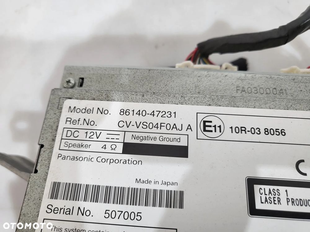 TOYOTA PRIUS PLUS LIFT RADIO NAWIGACJA 86140-47231 - 5