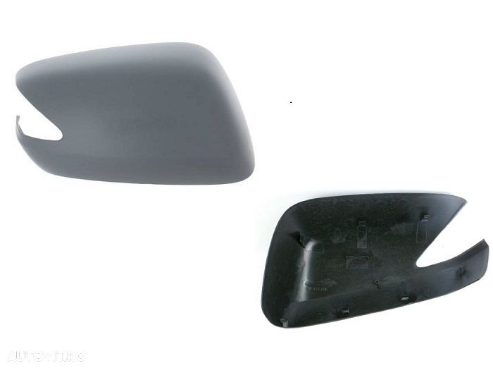 Carcasa oglinda exterioara Honda Jazz/Fit (Ge), 10.2008-12.2015, partea Dreapta, grunduit; cu gaura pentru lucas, Aftermarket - 1