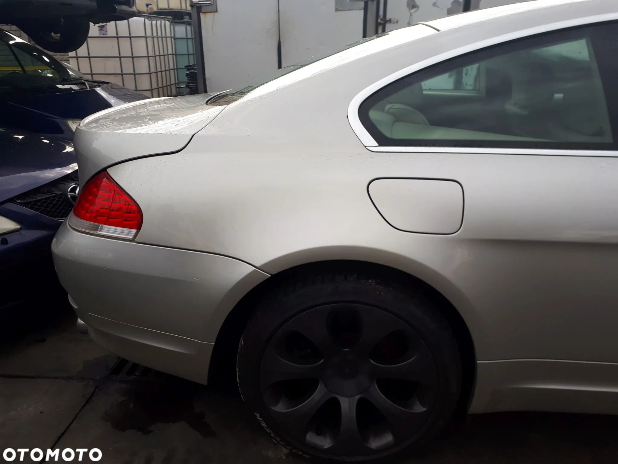 BMW E63 6 630i 03-06 ZDERZAK PRZÓD PRZEDNI PDC SPRYSKI A14/7 MINERALSILBER - 10