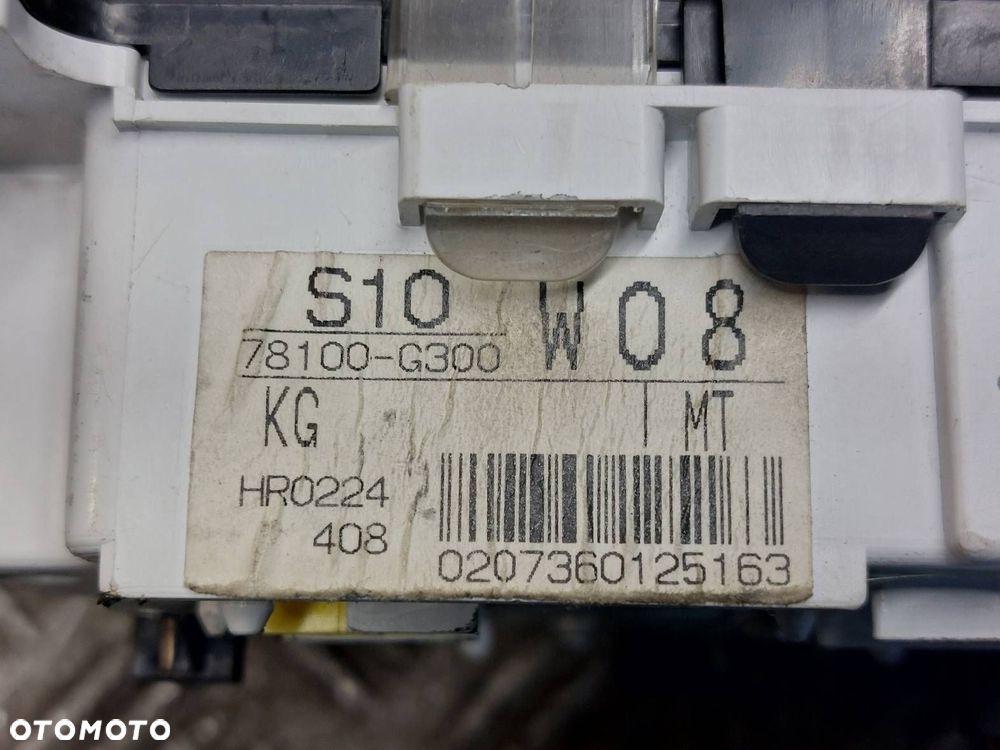 LICZNIK ZEGARY HONDA CR-V I 2.0 16V HR0224408 78100-S10-G300 ID: 239673 - 3
