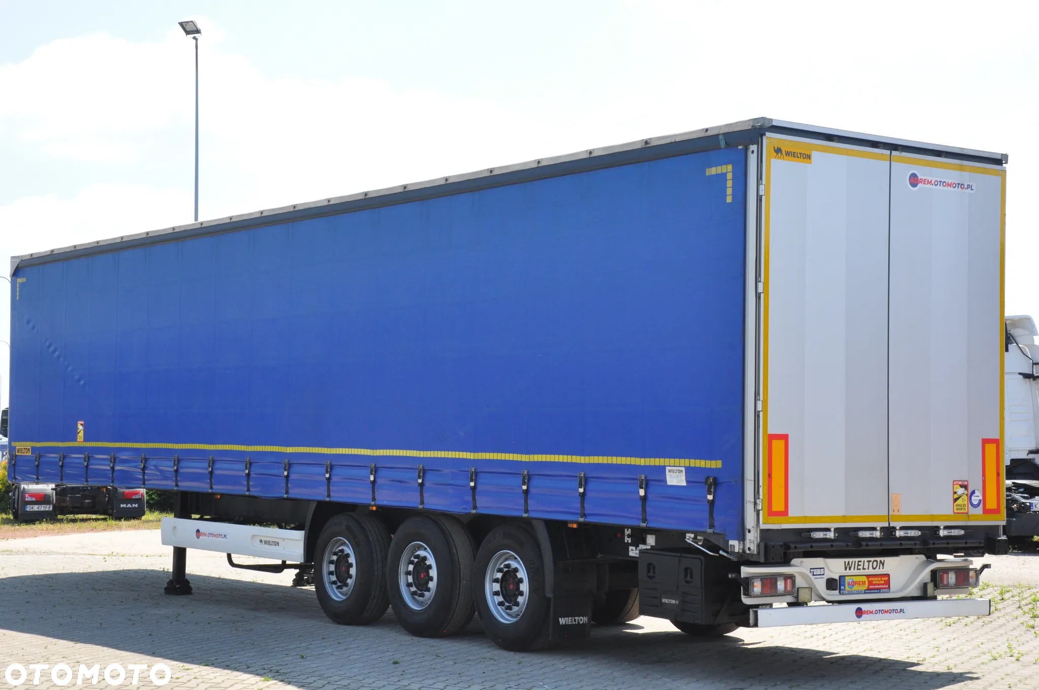 Wielton FIRANKA STANDARD MULDA 9m SAF - 5