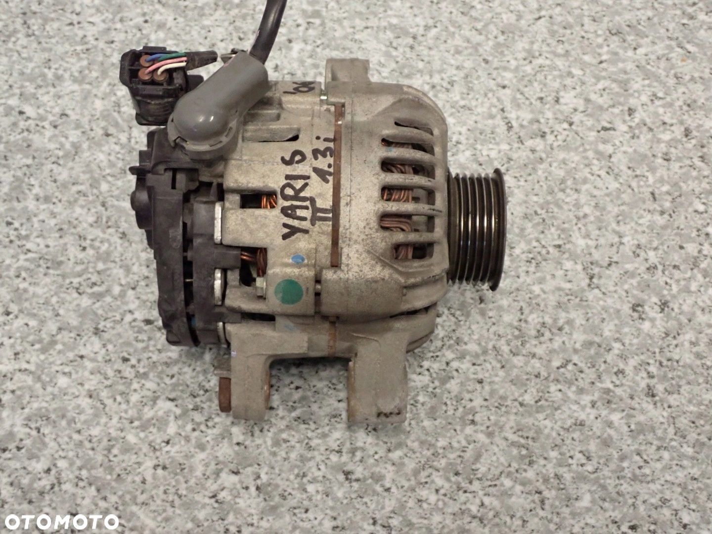 TOYOTA YARIS II 1.3 BENZ 06-09 ALTERNATOR PRZEDLIFT - 1