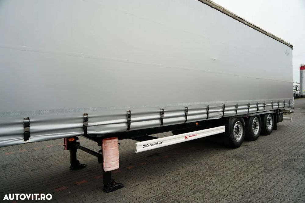 Kaessbohrer / SEMIREMORCĂ CU PRELATĂ (CURTAINSIDER) / STANDARD / AXE SAF / - 11