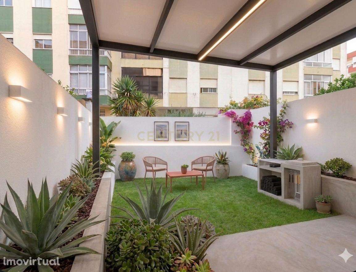 Último Apartamento Novo Disponível Paivas T2 com jardim - Grande imagem: 5/28